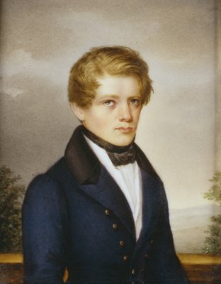 学生としてのオットーフォンビスマルク、1833